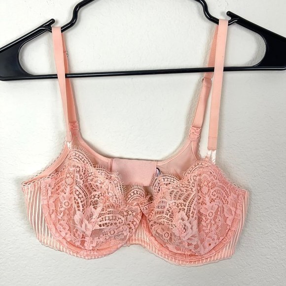 Victoria's Secret Other - Victoria's Secret Sheer Lace Balconette Bra 36C